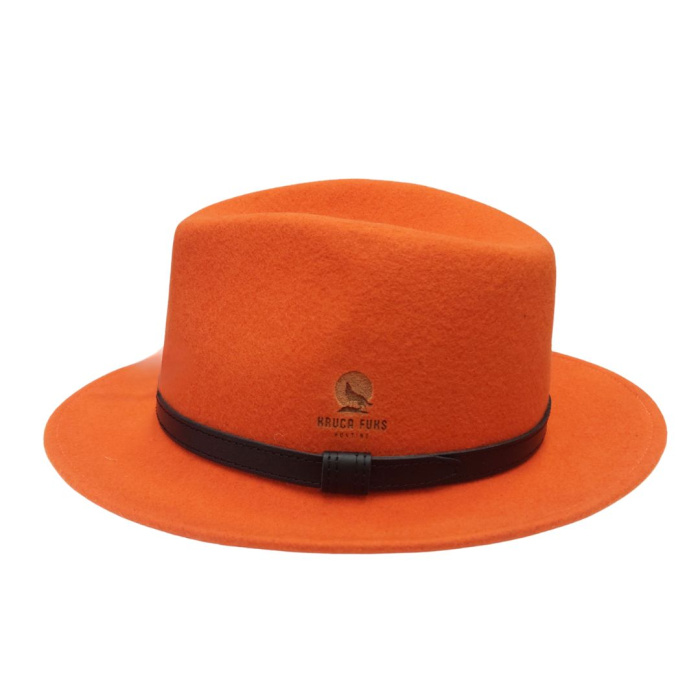 Kapelusz KRUCA FUKS Męski Orange Hunter